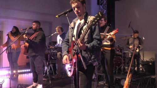 Ben looking for the chord